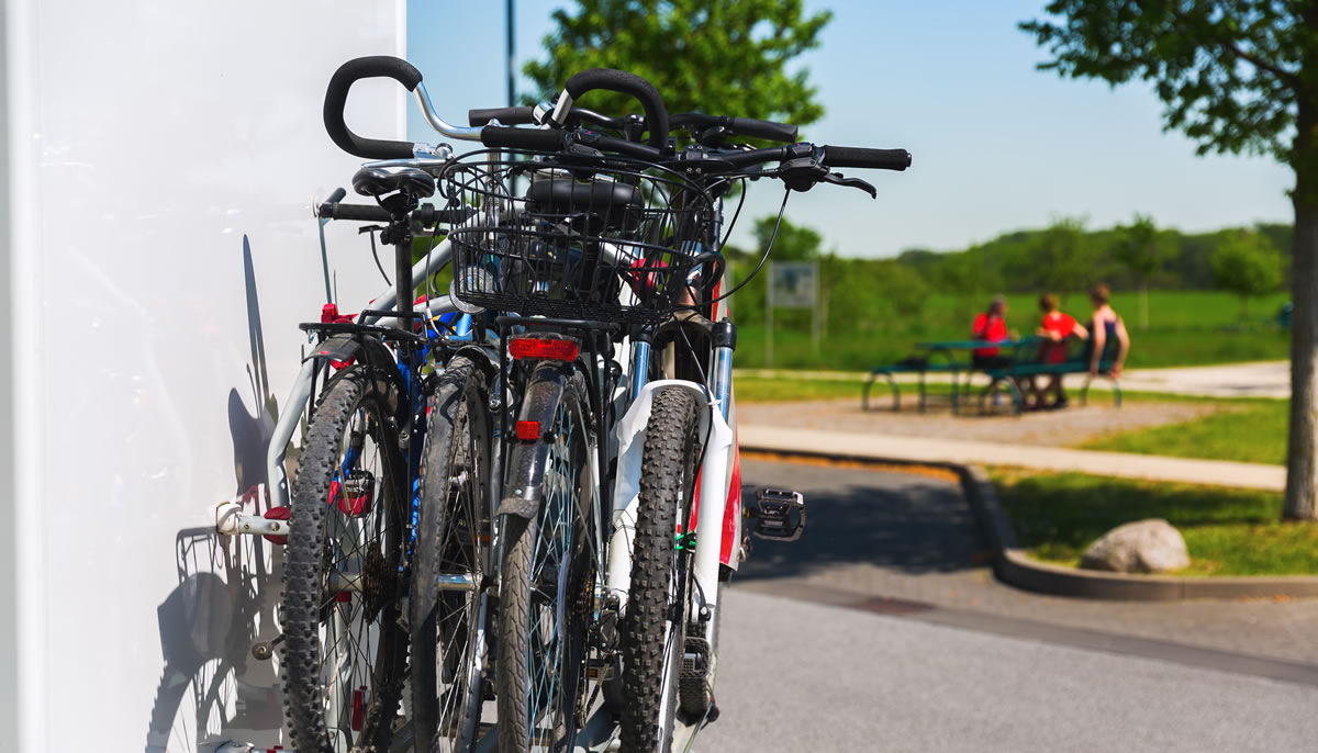 Viaggi in camper in bici con Camper2Go